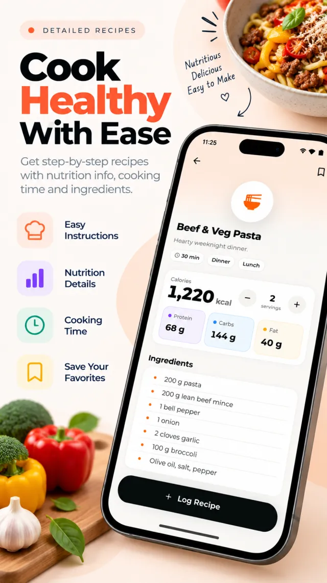 NutriOne recipe details