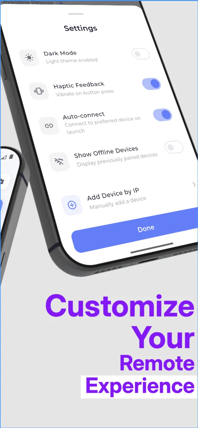 RemoteOne remote controls